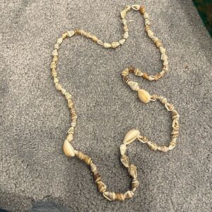 Cowri shell necklace